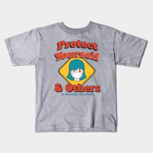 Protect Yourself & Others (Face Mask) Kids T-Shirt